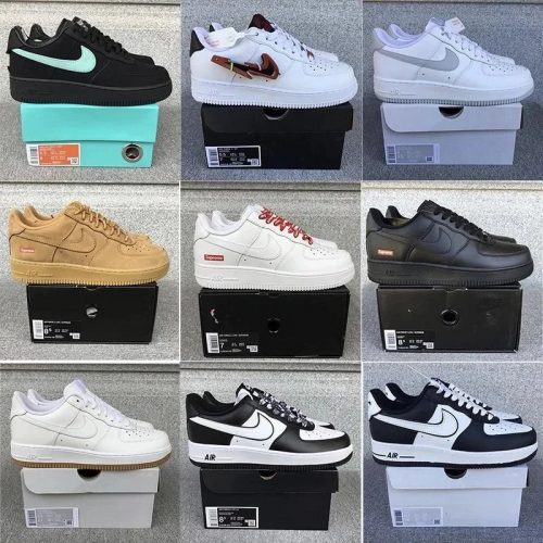 Nike Air Force 1 Low Top Sneakers Multicolor