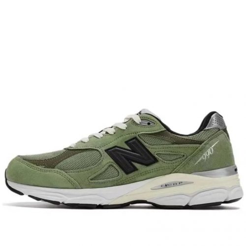New Balance 990v4 Chunky Sneakers Olive