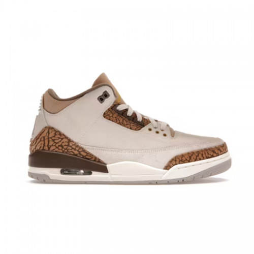 Jordan Air Jordan 3 Retro Palomino High Top Sneakers Light Brown and Beige