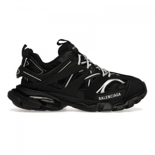 Balenciaga Track Chunky Sneakers Black and White