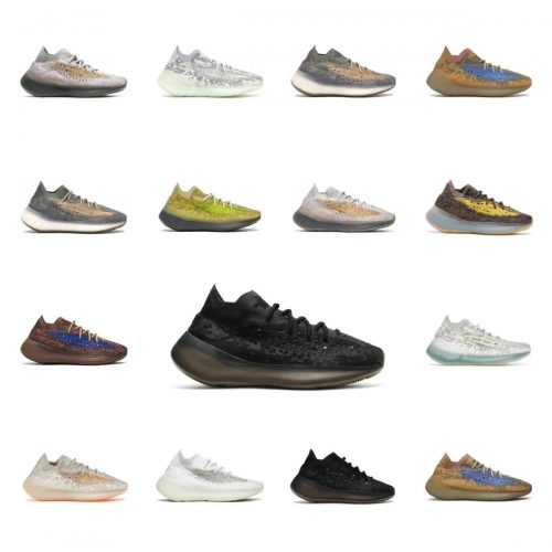 Adidas Yeezy Boost 380 Chunky Sneakers Multicolor