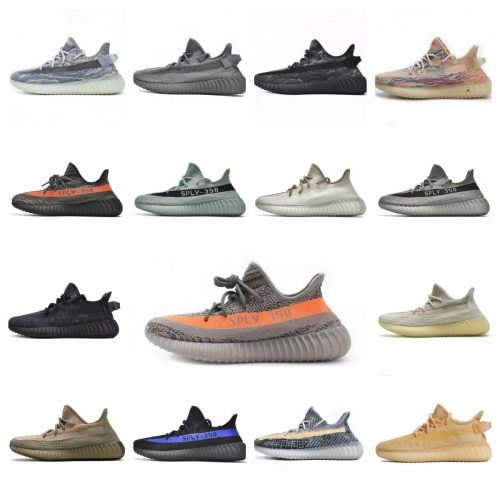Adidas Yeezy Boost 350 V2 Knit Sneakers Multicolor