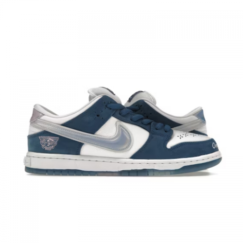 Nike Dunk Low Pro SB Eire Chunky Sneakers Blue and White