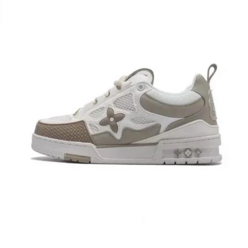 Louis Vuitton LV Trainer Chunky Sneakers White and Beige