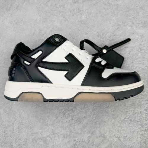 Off-White Out of Office chunky Sneakers Black and White