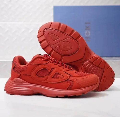Dior B30 Chunky Sneakers Red
