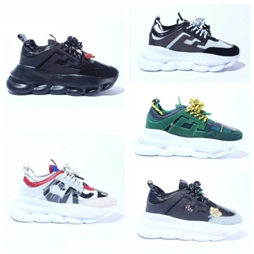 Versace Chain Reaction Chunky Sneakers Multicolor