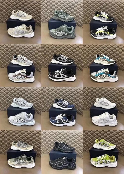 Dior B30 Chunky Sneakers Multicolor
