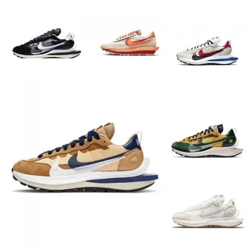 Nike Vaporwaffle Sacai Chunky Sneakers Multicolor