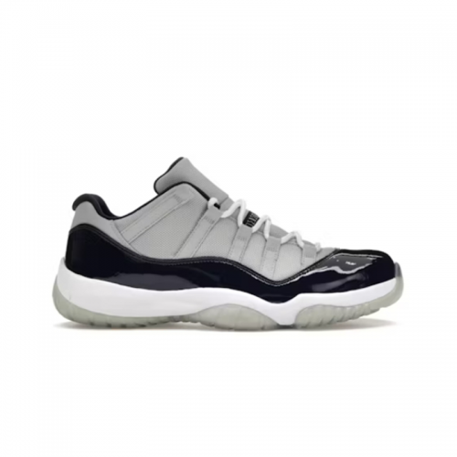 Jordan Air Jordan 11 Low Cool Grey Retro Sneakers Gray and White