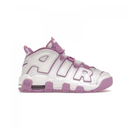 Nike Air More Uptempo Chunky Sneakers White and Purple