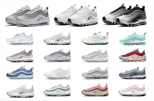 Nike Air Max 97 Chunky Running Sneakers Multicolor