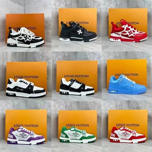 Louis Vuitton LV Trainer Chunky Sneakers Multicolor