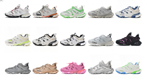 Balenciaga Track Chunky Sneakers Multicolor