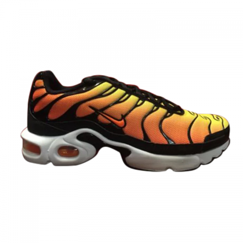 Nike Air Max Plus Chunky Sneakers Orange and Yellow