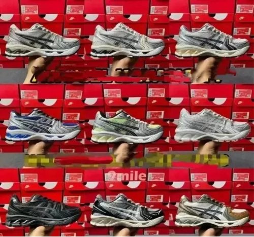 Asics Gel-Kayano 14 Retro Running Sneakers Multicolor