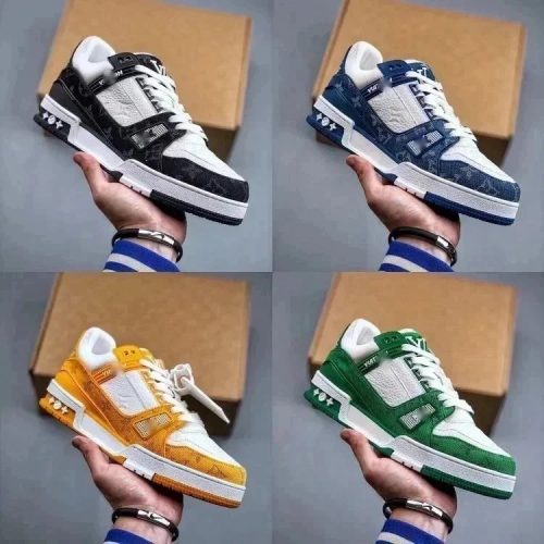 Louis Vuitton LV Trainer Sneaker Chunky Low Top Sneakers Multicolor