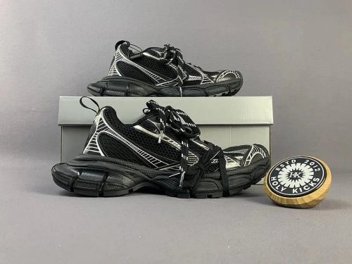 Balenciaga 3XL Chunky Mesh Sneakers Black