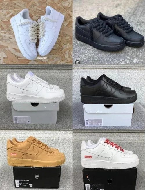 Nike Air Force 1 Chunky Lace Sneakers Multicolor