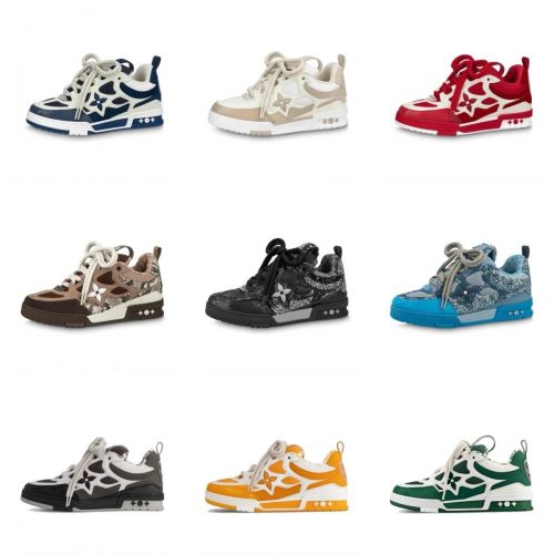 Louis Vuitton LV Skate Sneaker Chunky Low Top Sneakers Multicolor