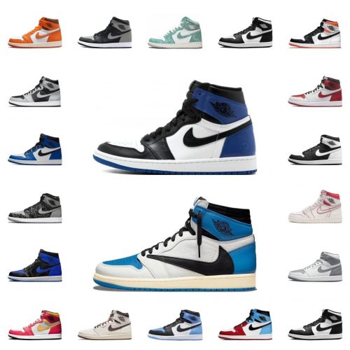 Jordan Air Jordan 1 High Retro Basketball Sneakers Multicolor