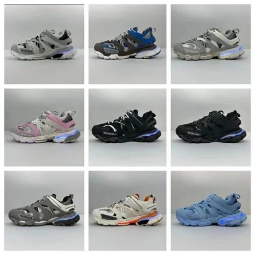 Balenciaga Track LED Chunky Sneakers Multicolor