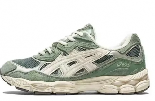 Asics GT-2160 Chunky Sneakers Green and Beige