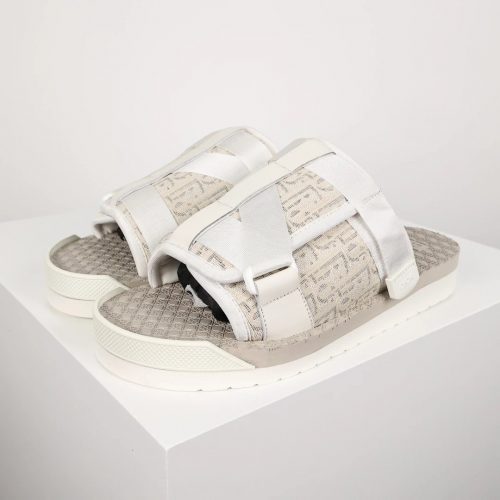 Dior Alpha Casual Sandals Beige and White
