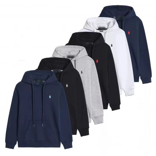 Ralph Lauren RL Pony Embroidery Classic Hoodie Multicolor