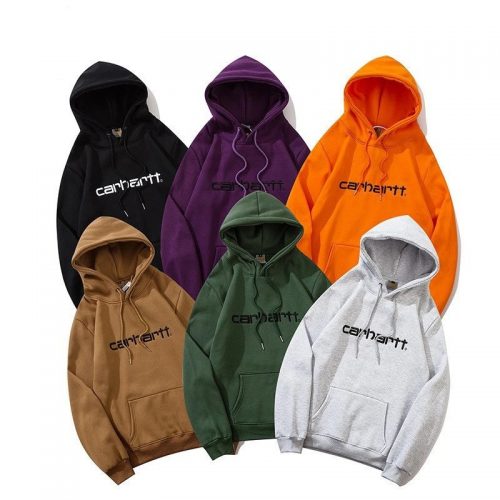 Carhartt Script Embroidery Oversized Hoodie Multicolor