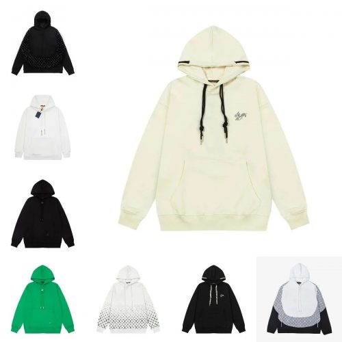 Louis Vuitton LV Monogram Signature Oversized Hoodie Multicolor