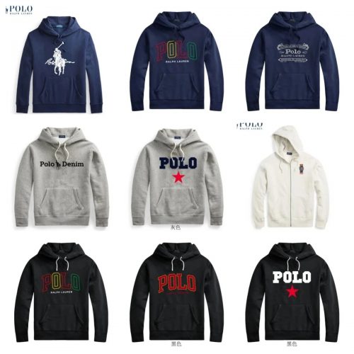 Polo Ralph Lauren PRL Graphic Print Casual Hoodie Multicolor