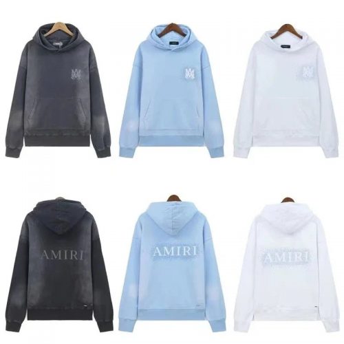 Amiri Core Logo Hoodie Oversized Cotton Sweatshirt Multicolor
