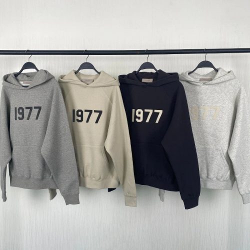 Fear of God FOG Essentials 1977 Oversized Hoodie Multicolor