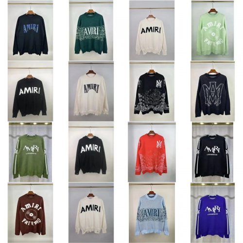 Amiri Graphic Print Streetwear Sweatshirt Multicolor