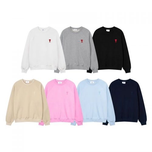 Ami Paris Ami Ami de Coeur Cotton Sweatshirt Multicolor