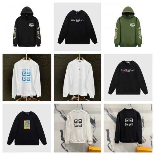 Givenchy 4G Emblem Graphic Streetwear Sweatshirt Multicolor