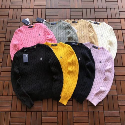 Polo Ralph Lauren Ralph Lauren Cable Knit Cotton Sweater Multicolor