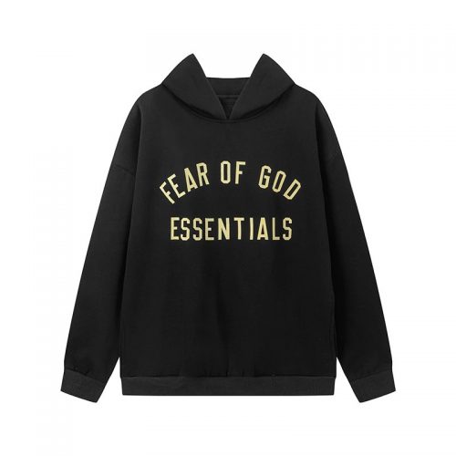 Fear of God FOG Essentials Oversized Hoodie Black