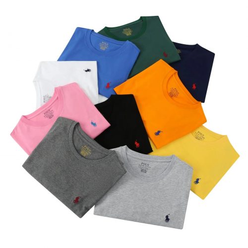 Polo Ralph Lauren PRL Custom Slim Fit Cotton T-Shirt Multicolor
