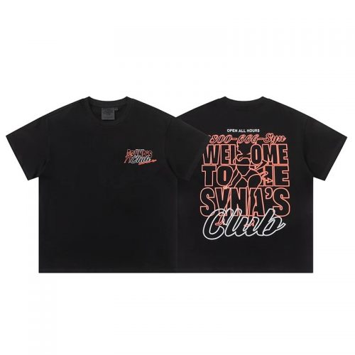 Syna World Syna Syna's Club Graphic Tee T-Shirt Black