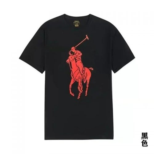 Polo Ralph Lauren PRL Big Pony Graphic Cotton T-Shirt Black