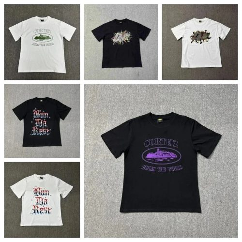 Corteiz Graphic Print Streetwear T-Shirt Multicolor