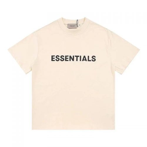 Fear of God Essentials Essentials Oversized Graphic Tee Beige