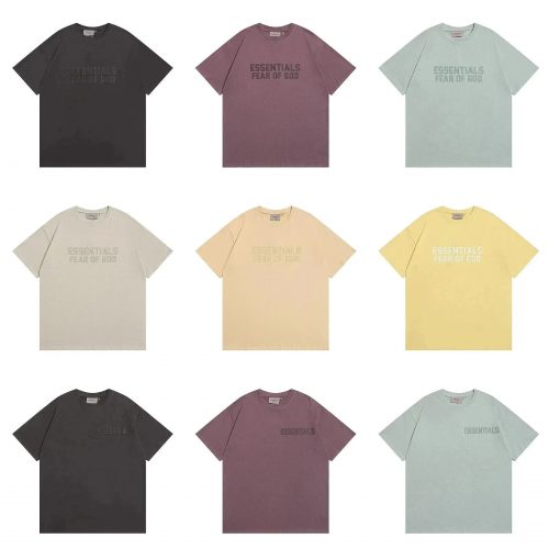 Fear of God FOG Essentials Oversized Graphic Tee Multicolor