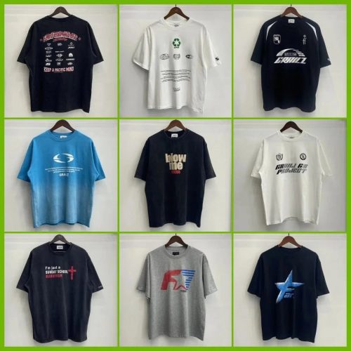 Grailz Graphic Print Oversized Tee Multicolor