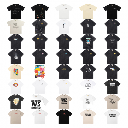 Gallery Dept. Graphic Print Oversized Tee Multicolor