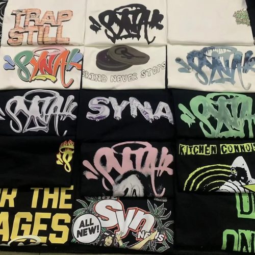 Syna World Syna Graphic Print Streetwear T-Shirt Multicolor