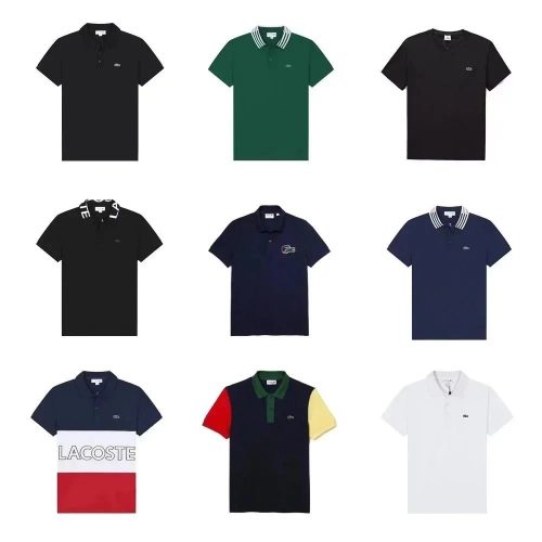 Lacoste Classic Polo Shirt Casual Cotton T-Shirt Multicolor