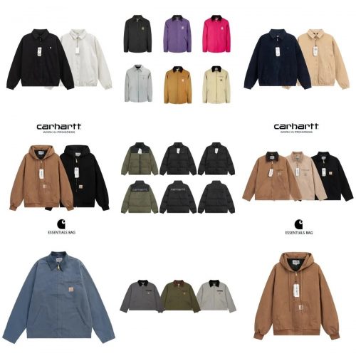 Carhartt WIP Carhartt Detroit and Active Jacket Workwear Collection Multicolor